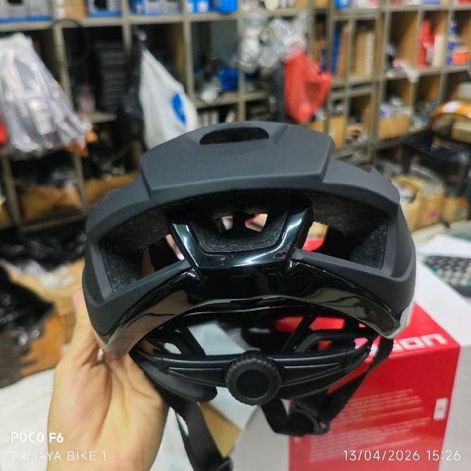 Ready Polygon Helmet Road GALE Size M (53-56cm) L (56-58cm) Maglink Matt Black White Blue - Helm Sep