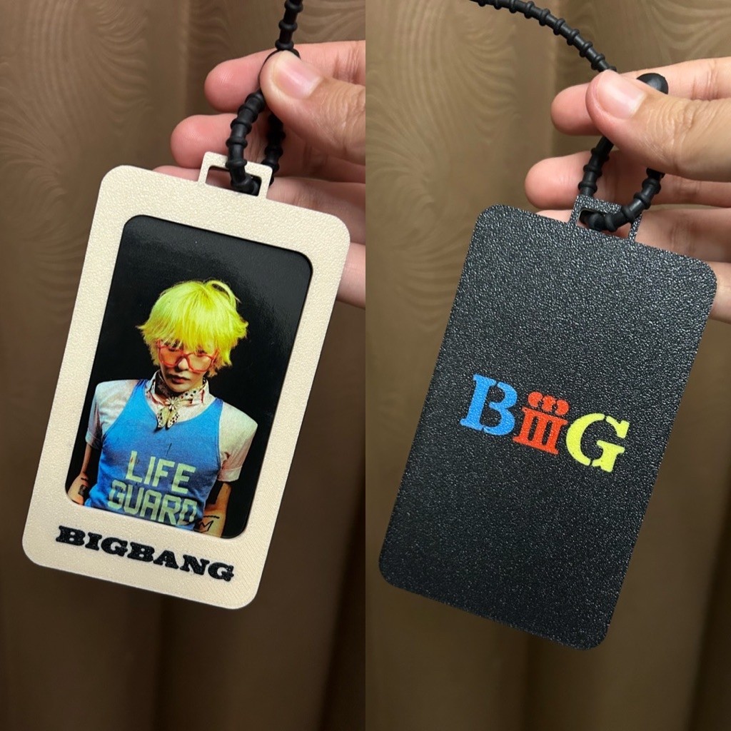 BIGBANG PHOTOCARD HOLDER 3D PRINT