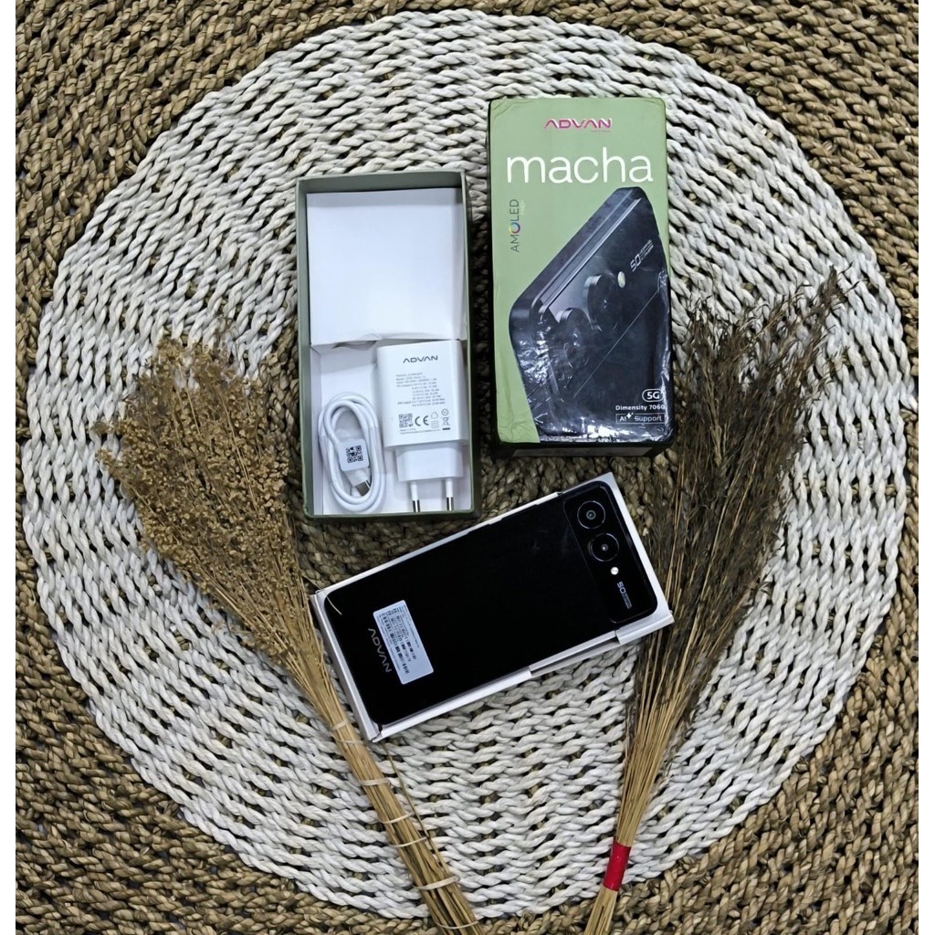 ADVAN MACHA 5G 8/256 SECOND MULUS FULLSET ORI RESMI INDONESIA