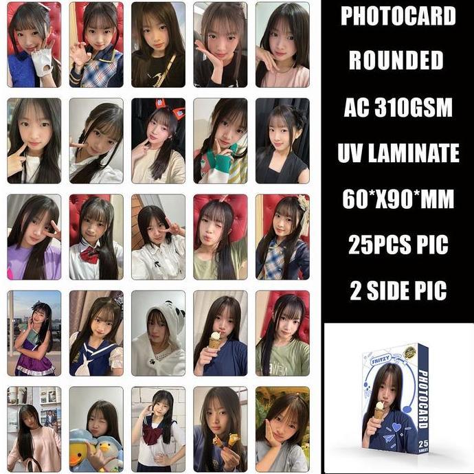 FLA Photocard Premium JKT48 Fritzy isi 25 Sheet Foto JKT48