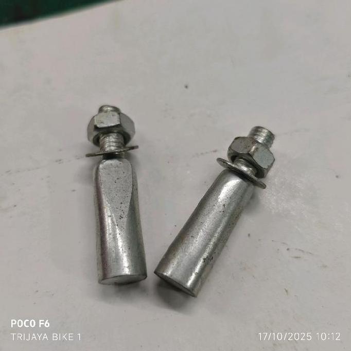 Ready Baut Pin Spi Bottom Bracket Jadul (2pcs) Ontel As Pantek Model Paku Untuk BB Sepeda Jadul Onte