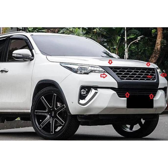 Grill Depan Fortuner TRD Black 2018