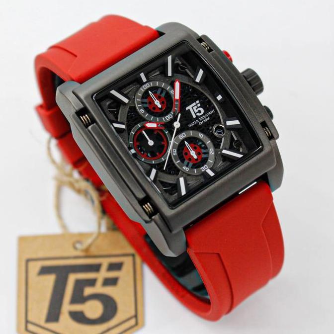 Jam Tangan Pria Original T5 Chronograph T5 H 4163