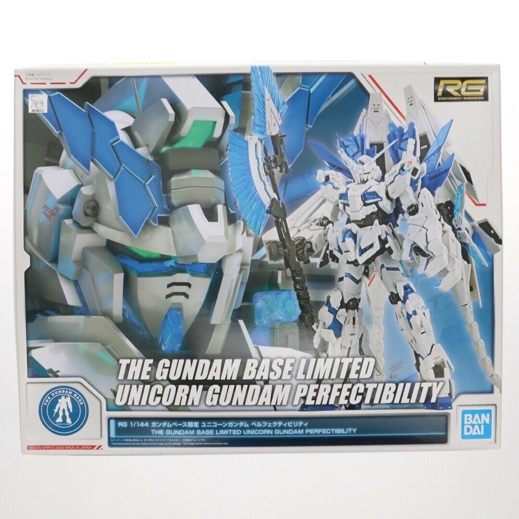 RG Gundam Unicorn Perfectibility Gundam Base Original Bandai