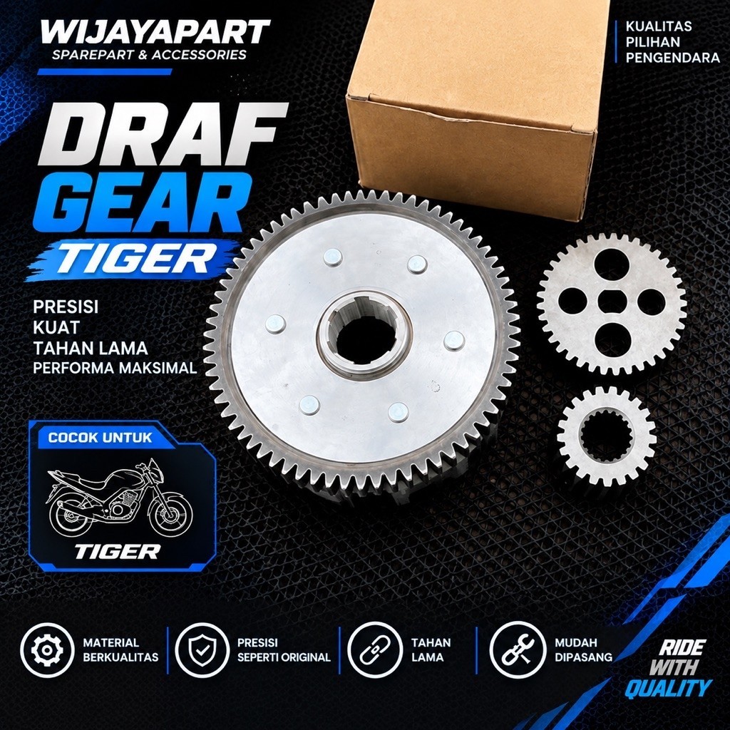 DRAF GEAR TIGER IMPORT motorcyle