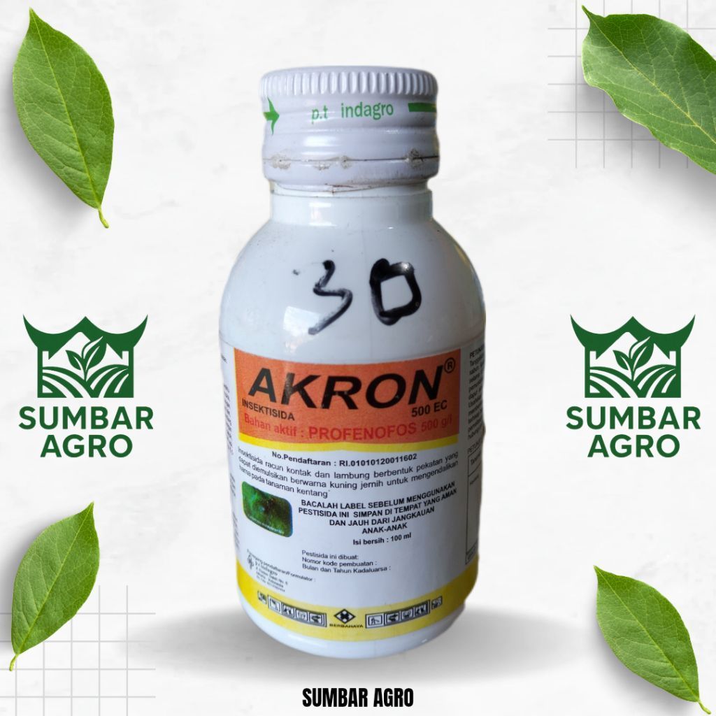 AKRON 500ec 100ml-250ml - INSEKTISIDA PROFENOFOS 500g/l