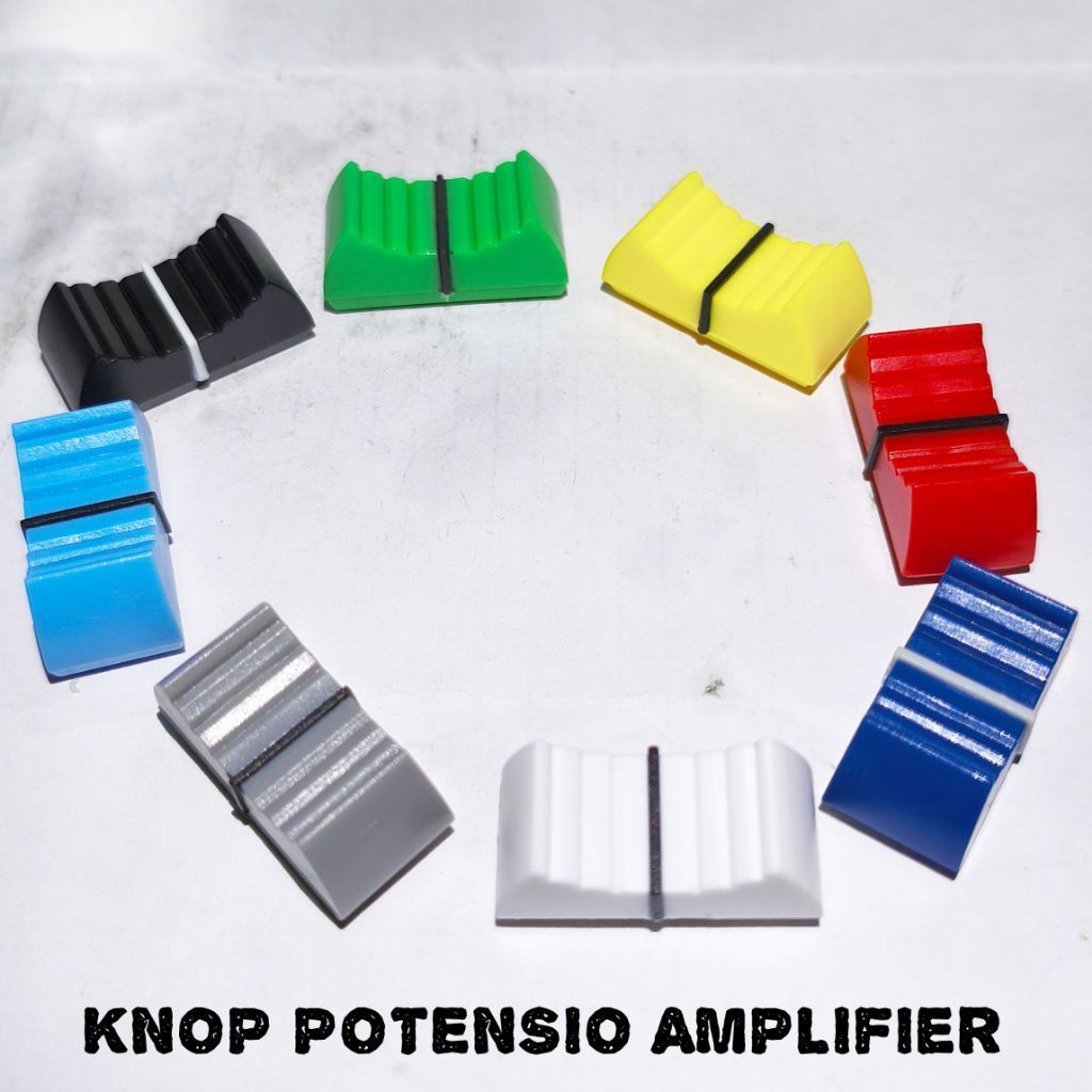 KNOP POTENSIO AMPLIFIER knop plastik potensio