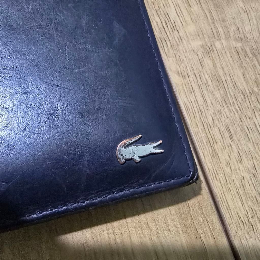 dompet pria lacoste original bekas second