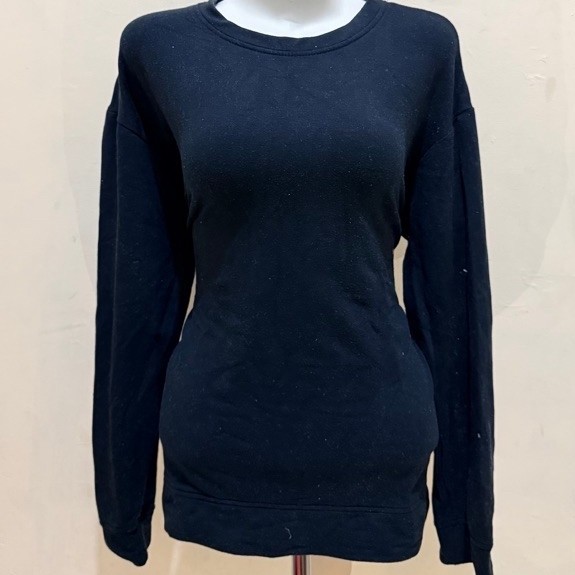 Baju Preloved | Orvis Classic Sweatshirt / Sweater Hitam Polos