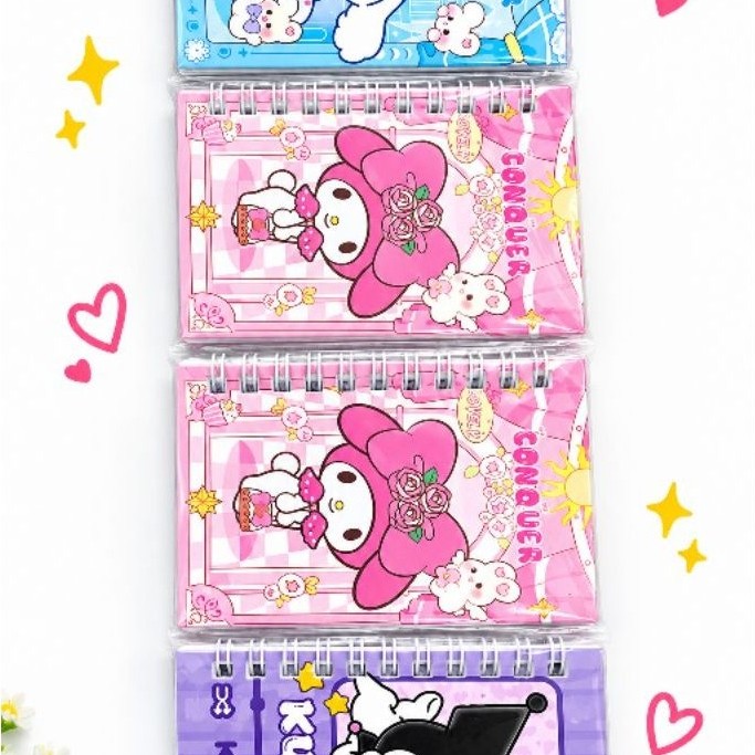 MEMO SANRIO MINI, BUKU MINI, BUKU DIARY MINI