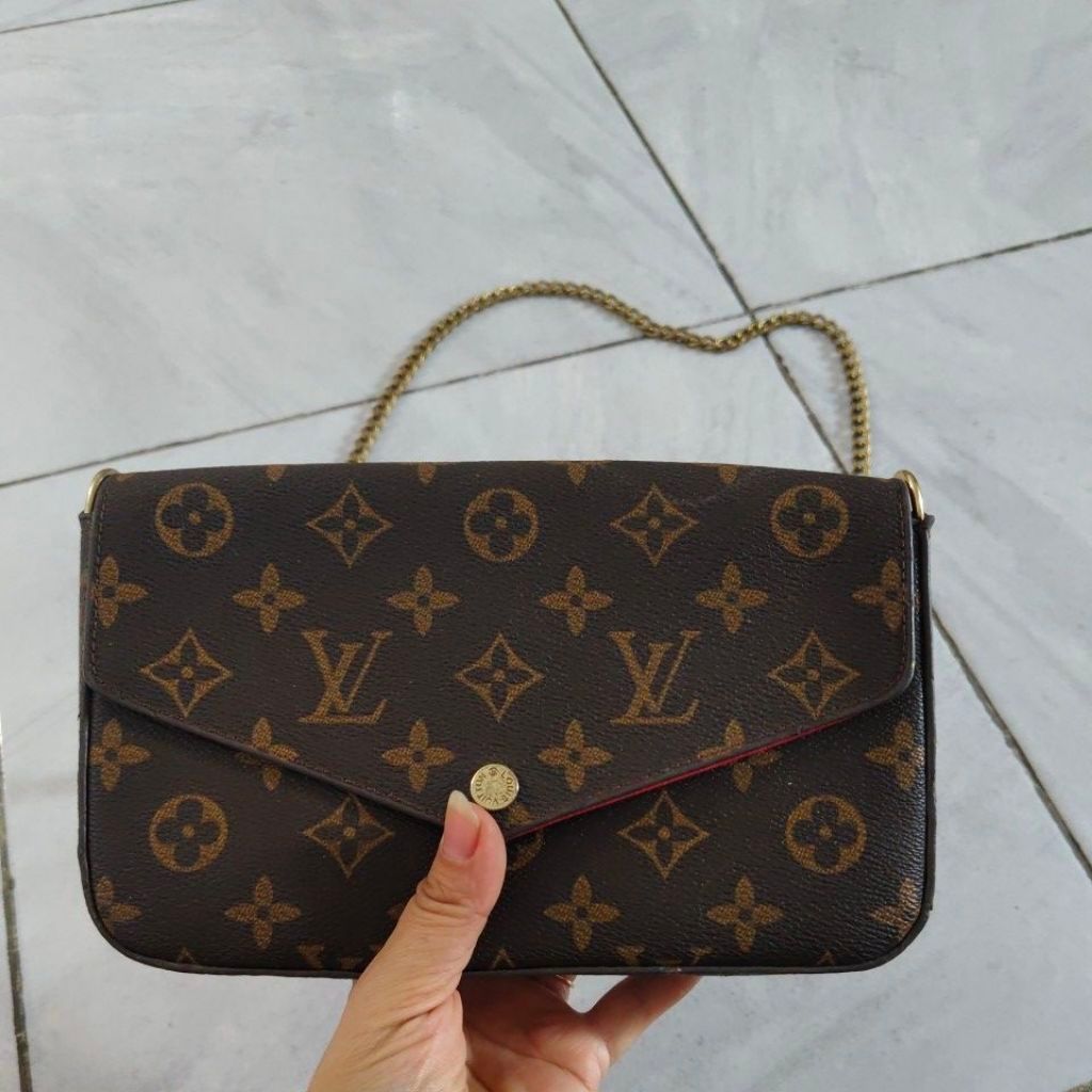 tas preloved nine west / LV / tas brand second