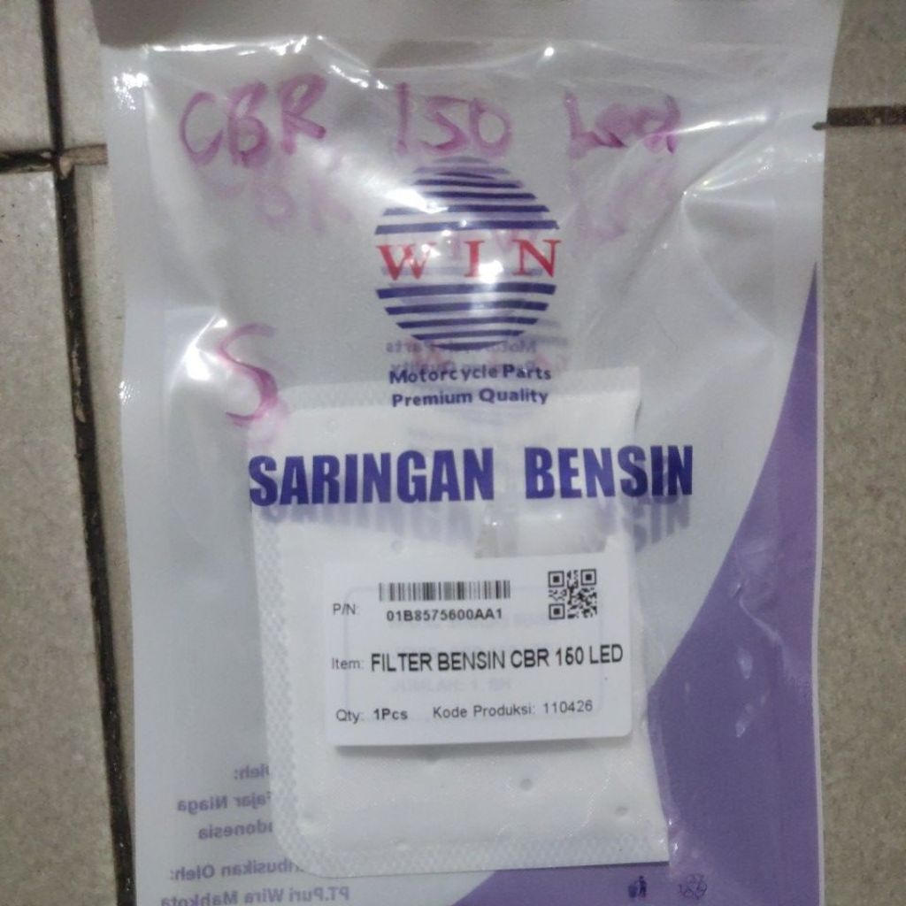 Filter injeksi filter fuel pump cb 150 r new led