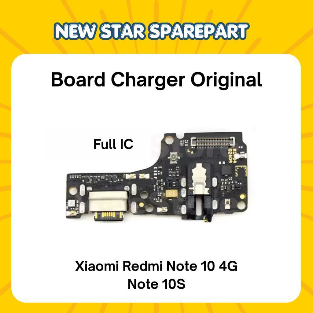 NSS TMG Xiaomi Redmi Note 10 4G Note 10S Original Full IC