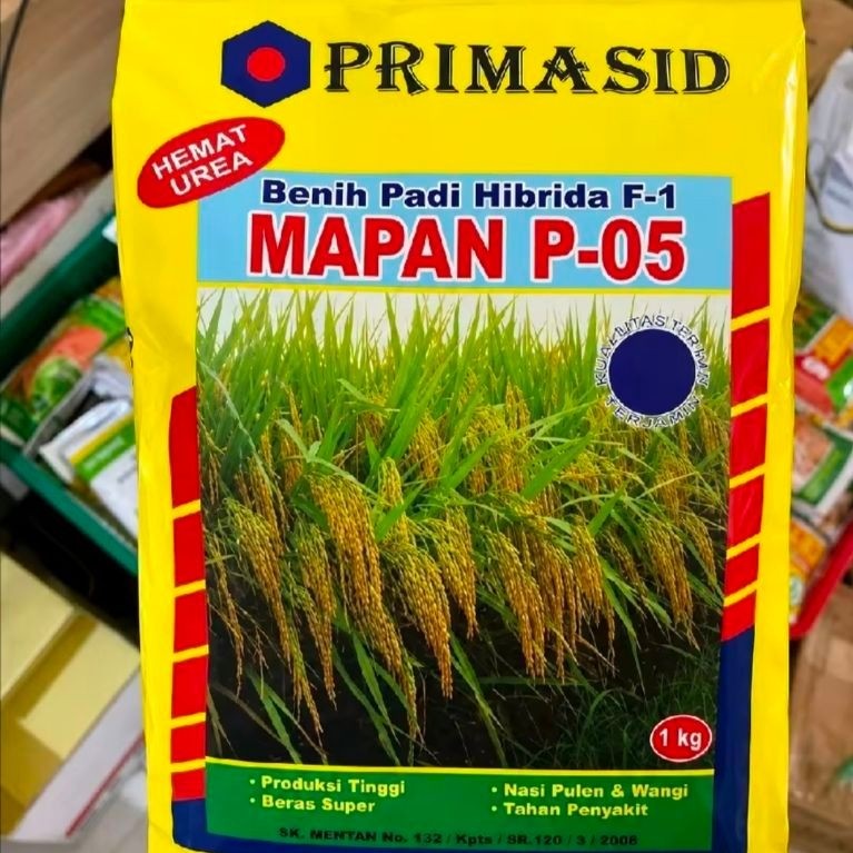 BENIH PADI UNGGUL HIBRIDA MAPAN P 05 1KG