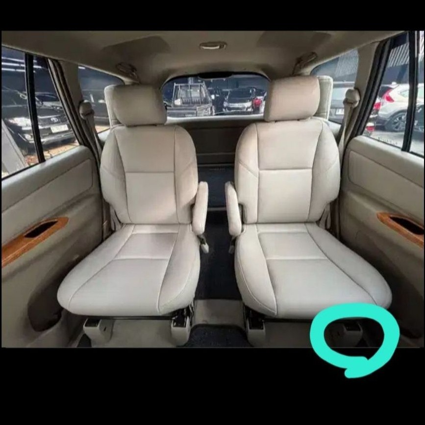 Cover baut jok tengah/baris kedua innova 2009-2015 original