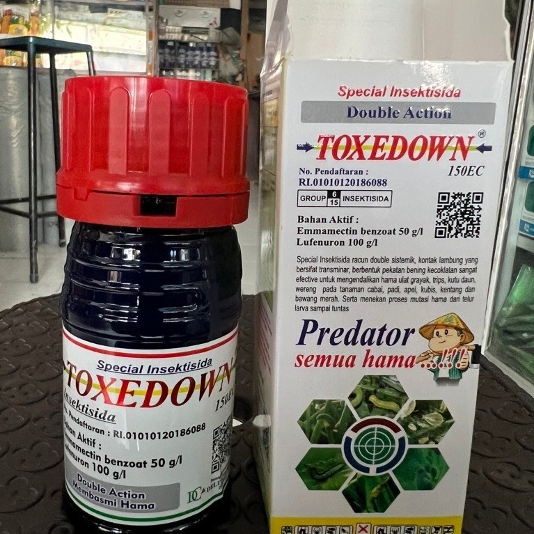 Insektisida ToxeDown PREDATOR BA emamectin +Lufenuron