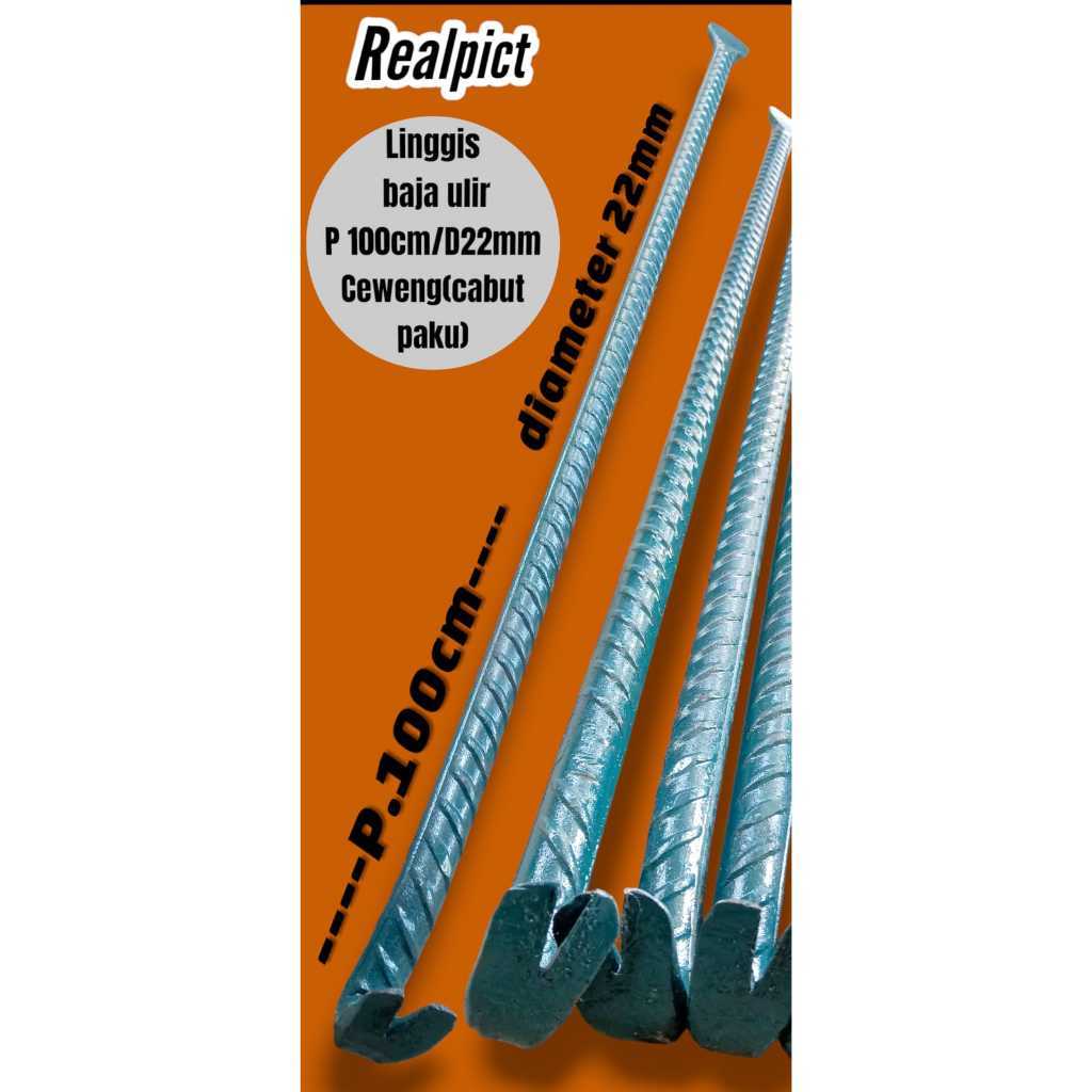 LINGGIS JUMBO P100CM - DIAMETER 22MM - LINGGIS BAJA