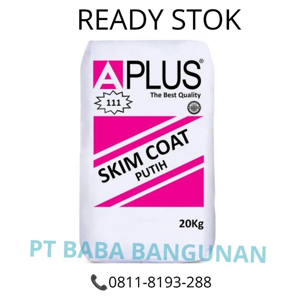 Skimcoat 111 A Plus (putih)