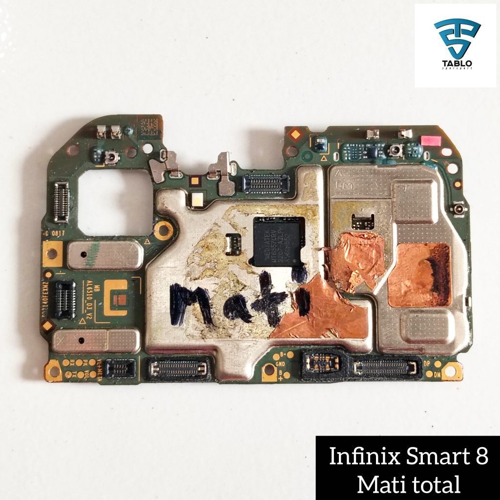 Mesin infinix Smart 8 mati total