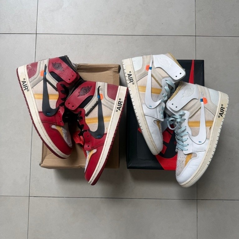 Off White Nike Air Jordan 1 High Chicago & EU Exclusive ORIGINAL