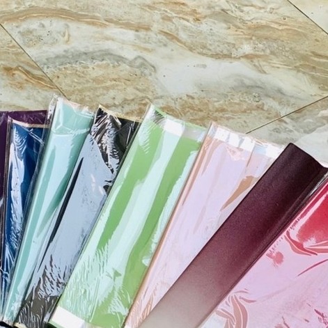 kertas cellophane (20 lembar) kertas buket