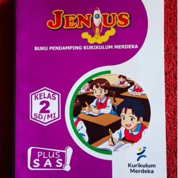 Buku Jenius Kelas 2 SD/MI Plus SAS Kurikulum Merdeka