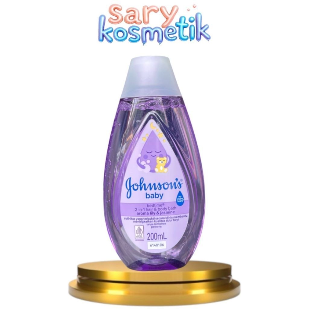 cb.ox] JOHNSON'S baby bedtime 2in1 hair & body bath aroma lily & jasmine 200 ml