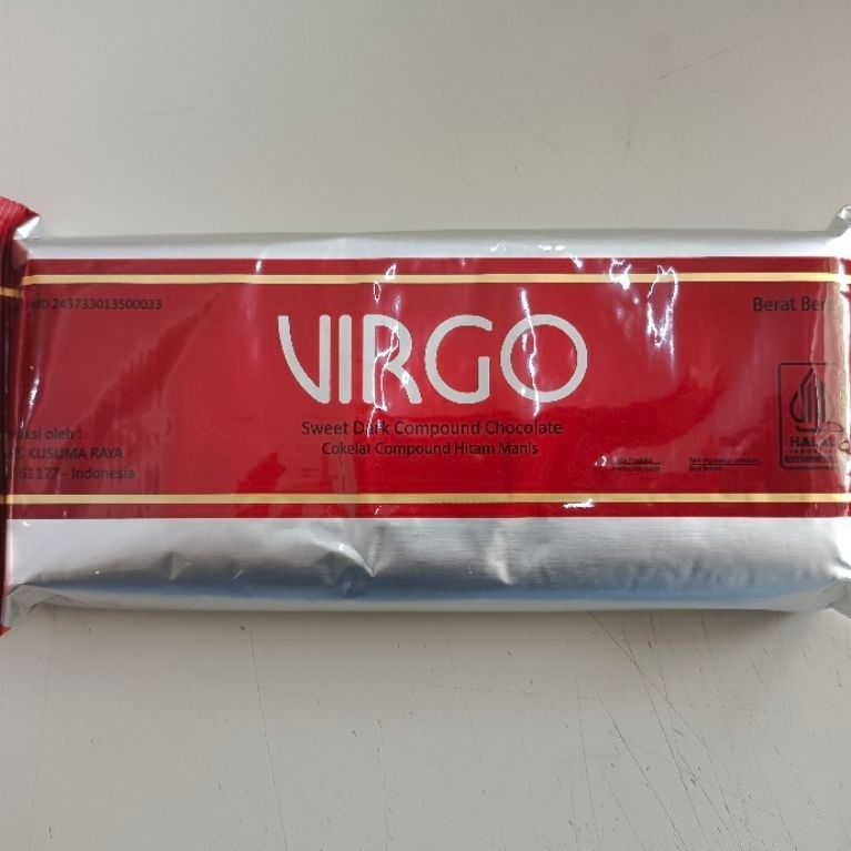 VIRGO DARK COKELAT COMPOUND COKELAT BATANG 250GRAM