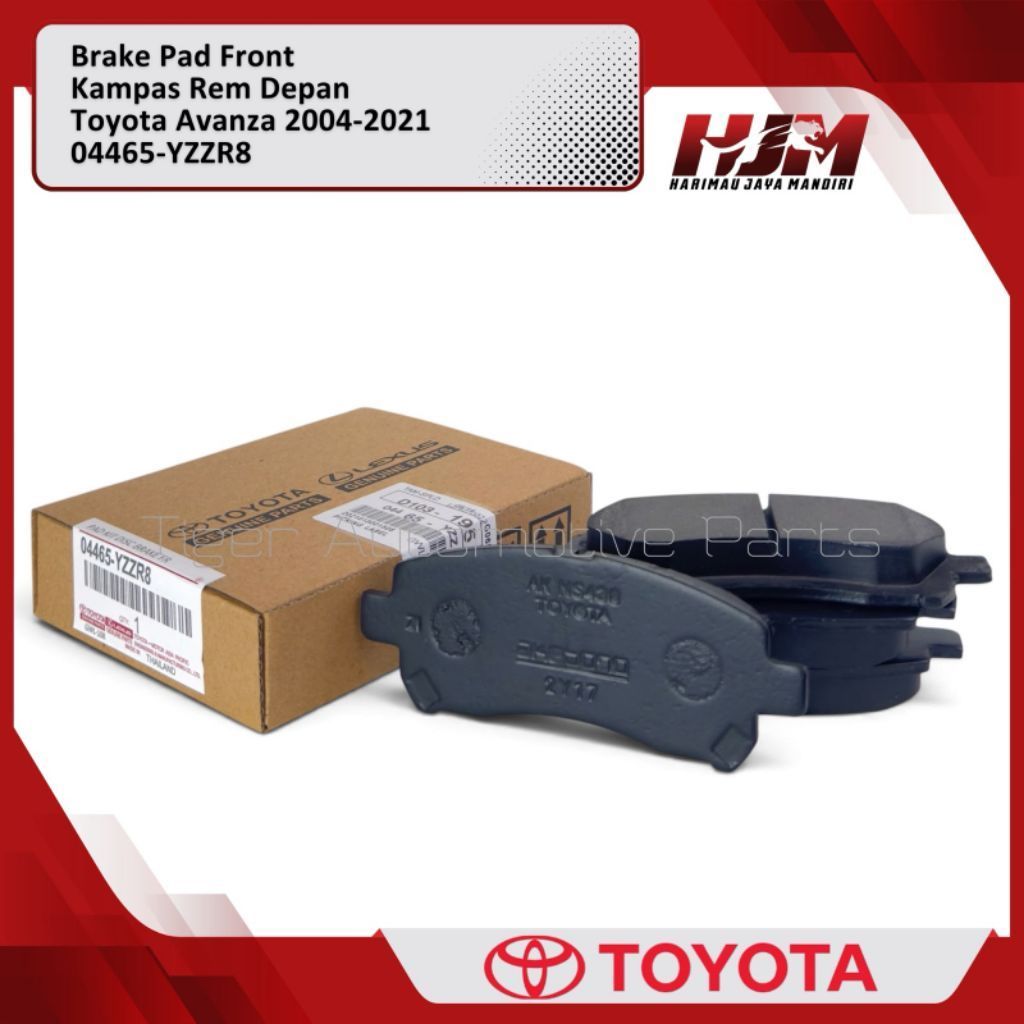 BRAKE DISC PAD - KAMPAS REM DEPAN AVANZA / XENIA / RUSH / APV