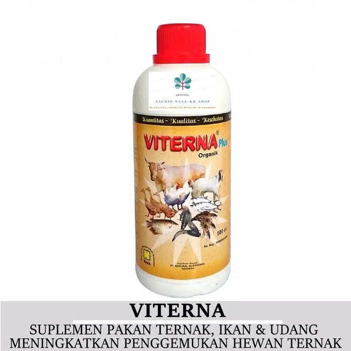 Viterna Plus NASA 500ml Vitamin Ternak Ayam Sapi Ikan
