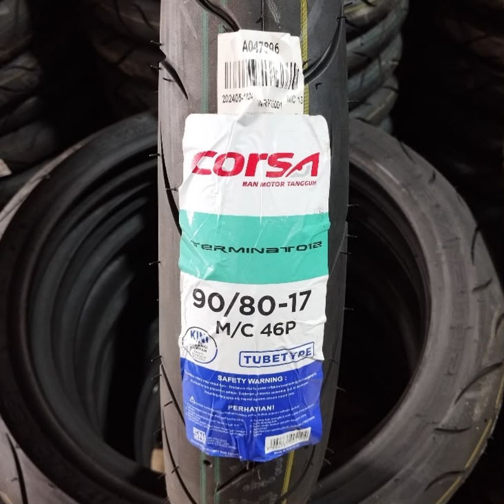 Ban Luar Corsa Terminator 90/80-17 TUBETYBE Ring 17