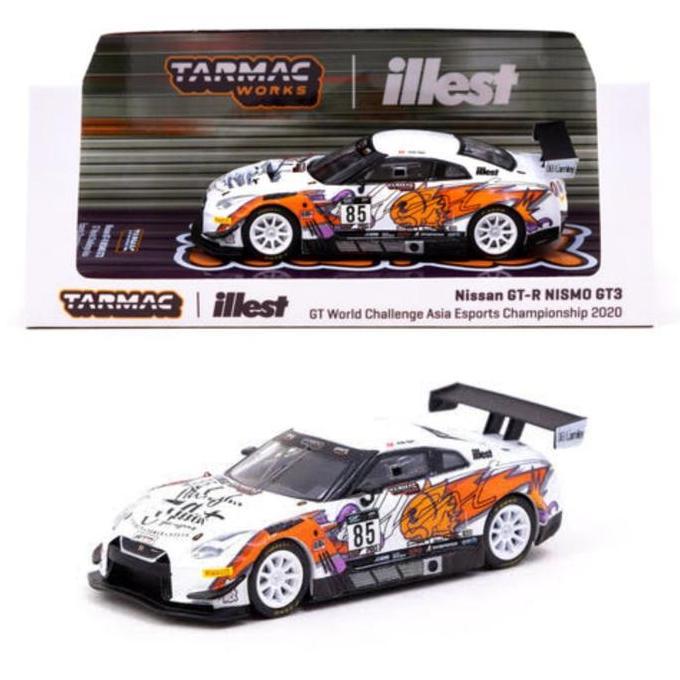 T64-035-ILLEST TARMAC NISSAN GTR NISMO GT3 WORLD CHALLENGER ILLEST