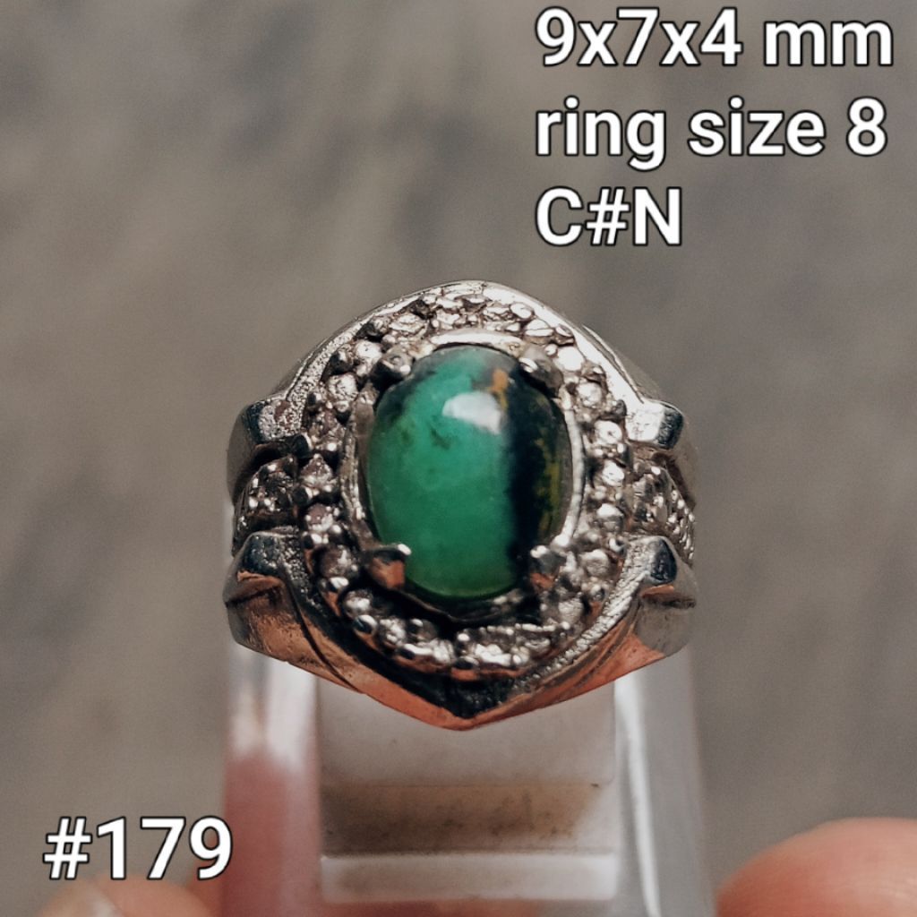 batu natural bacan Doko kembang kristal #179