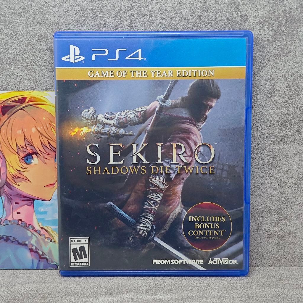 Kaset Playstation 4 Original Sekiro Shadows Die Twice BD Kaset PS4