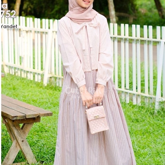 GAMIS ANAK WARNA BROWN PINK GAMIS LOOK ROMPI ANAK TANGGUNG DAN REMAJA KOREAN LOOK MIKIA BY CUTETRIK 