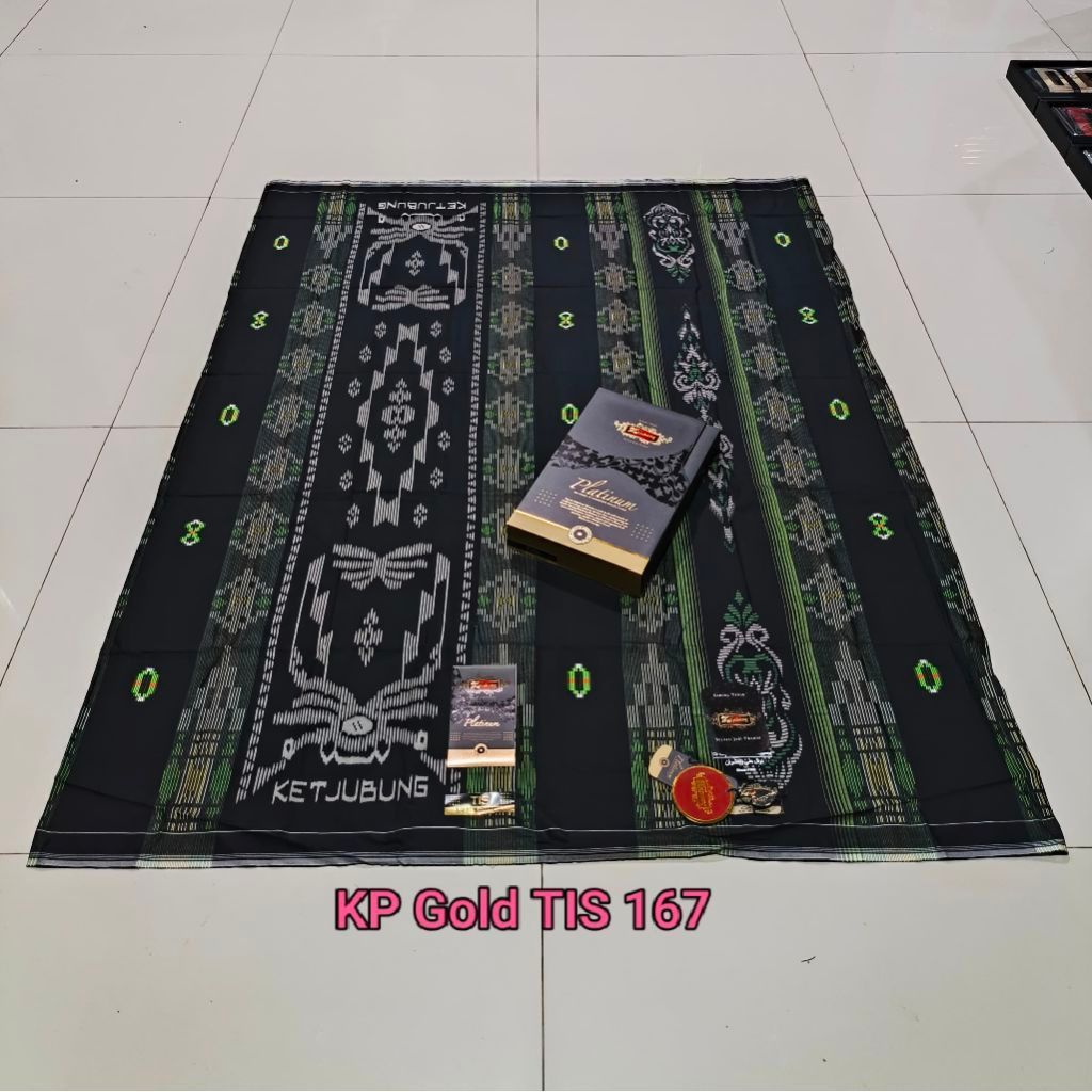 KETJUBUNG Sarung Platinum Tis Gold Bahan Platinum Tis Gold Banyak Warna