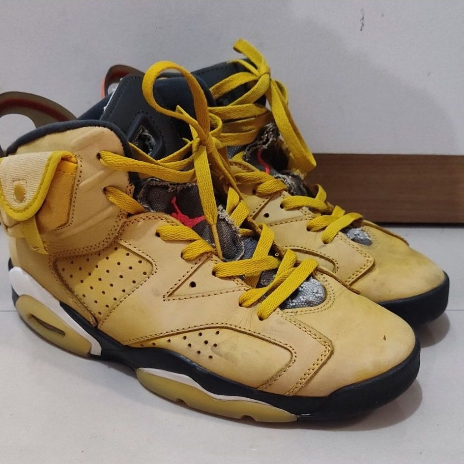 Travis Scott x Air Jordan 6 “Tour Yellow” (Friends & Family)