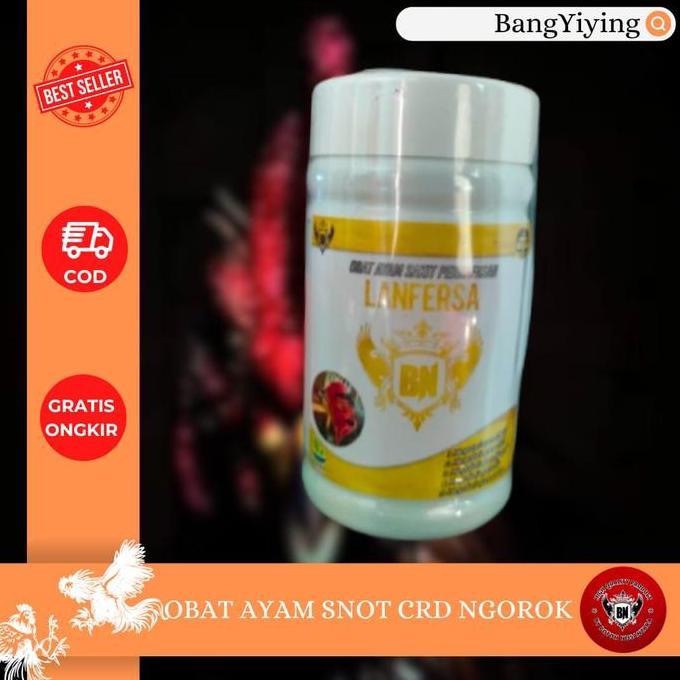 LANFERSA OBAT HERBAL AYAM SAKIT NGOROK FLU SNOT CRD SAKIT PERNAPASAN