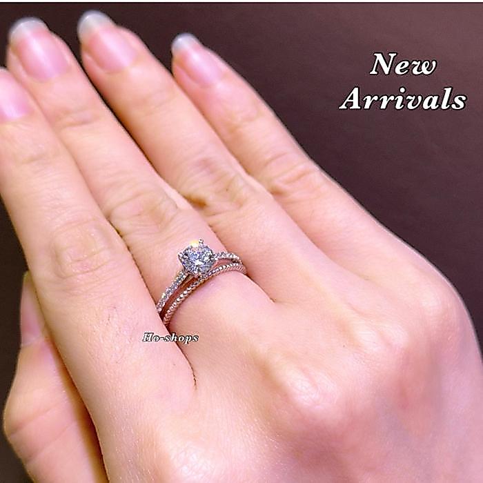 PROMO Cincin Cantik Tali Ulir 2 in 1 Mas Putih Kadar 750 Asli Emas