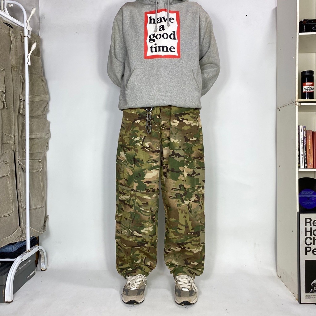 TROUSERS MILITARY MULTIPOCKET CARGO PANTS