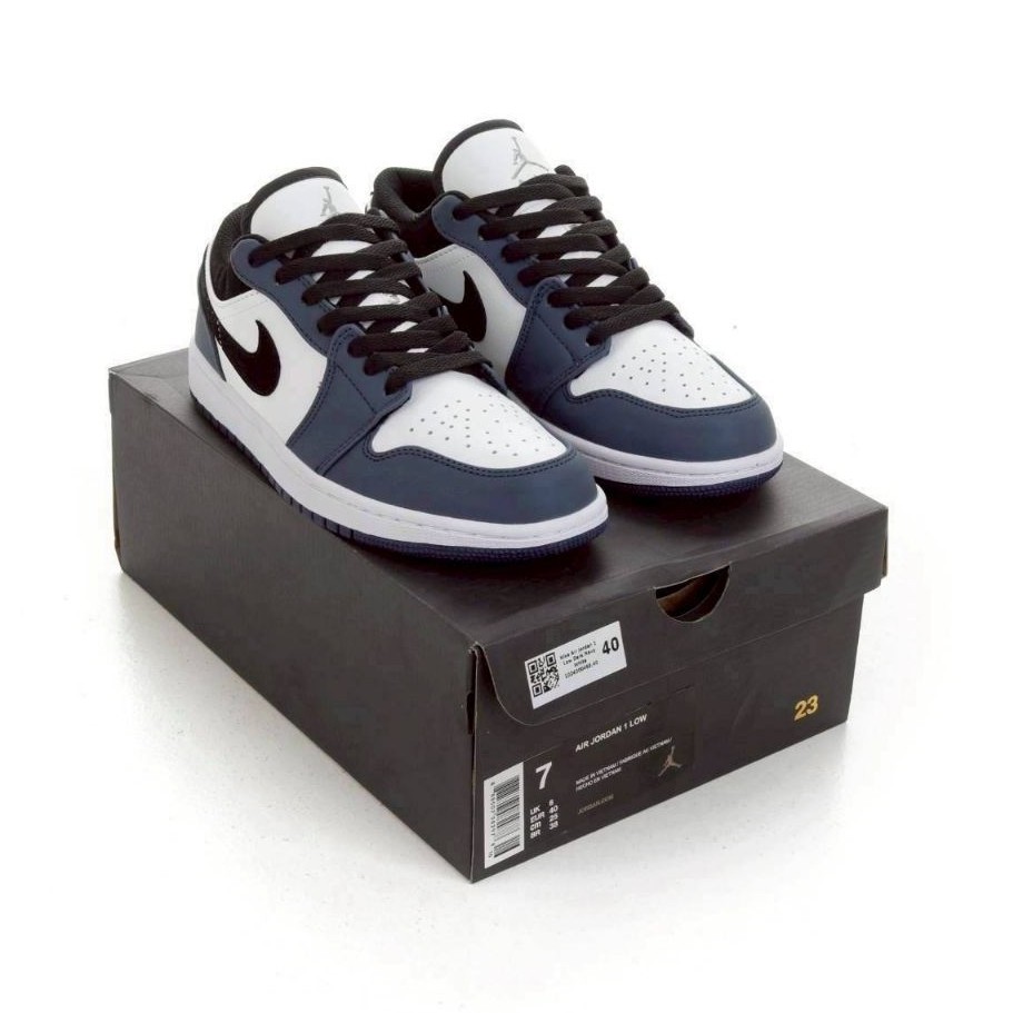 Air Jordan 1 Low Dark Navy White