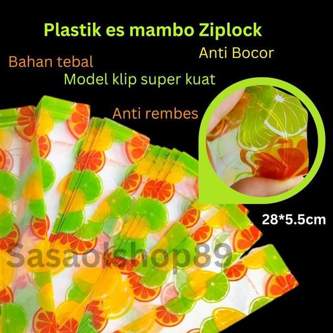 Cool- Plastik Es Mambo Plastik Es Lilin Klip Plastik Es Mambo Ziplock