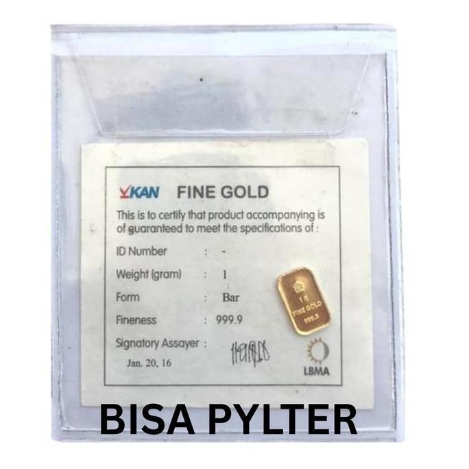 Terlaris Logam Mulia Antam 0.5 Gram - 10 Gram Retro Bisa Pylterr