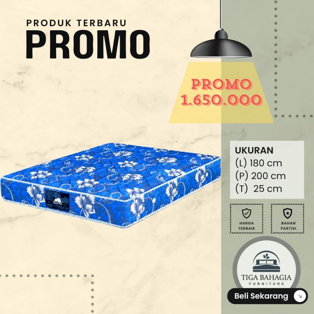 Voucer Springbed Olympic Bearland (Khusus Samarinda)