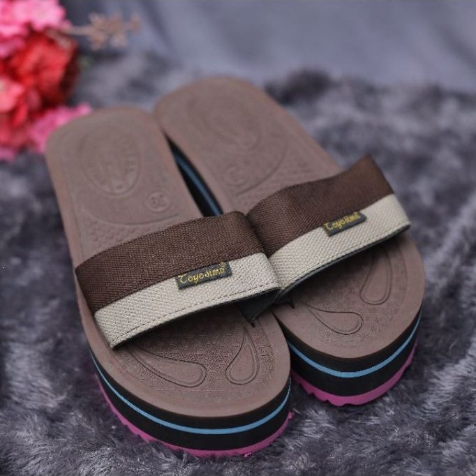 sandal selop toyosima tinggi original
