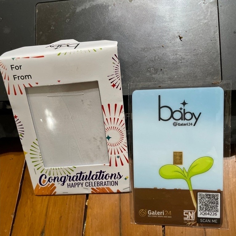 Emas Logam mulia 0,2 gram galeri 24 baby