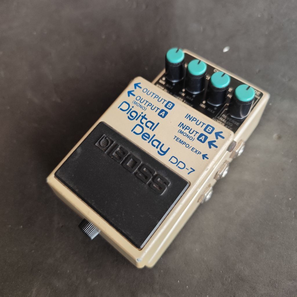 Boss DD 7 Digital delay, Efek Gitar, Looper, not Boss DD 3, DD 20