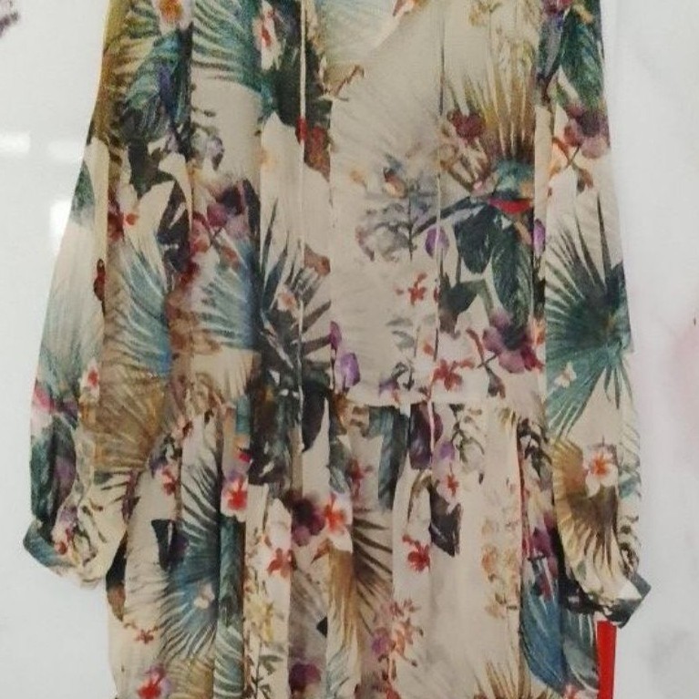 Blouse Bunga Vintage