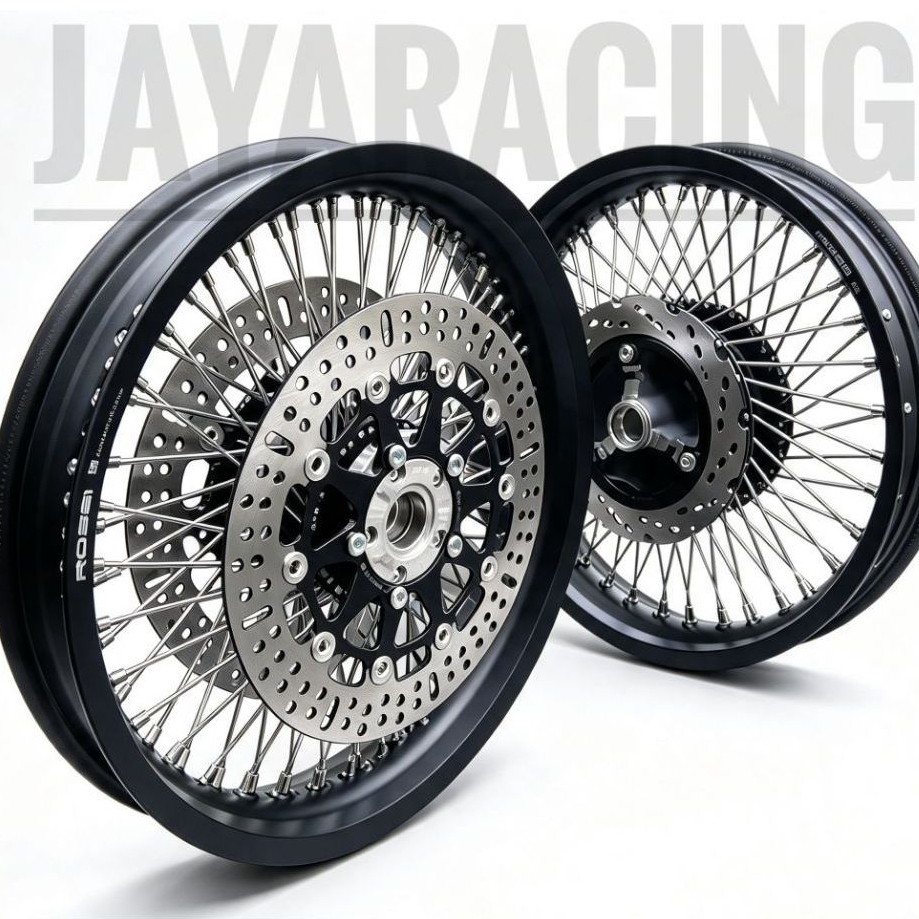 VELG CUSTOM DOUBLE CAKRAM DISC BENELLI PATAGONIAN EAGLE
