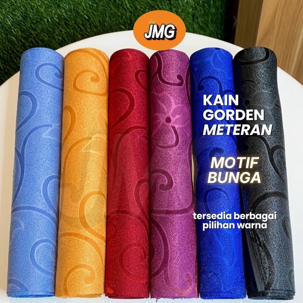 Kain Gorden/Kain Meteran/Kain Gorden Murah/Kain Gorden Motif Bunga